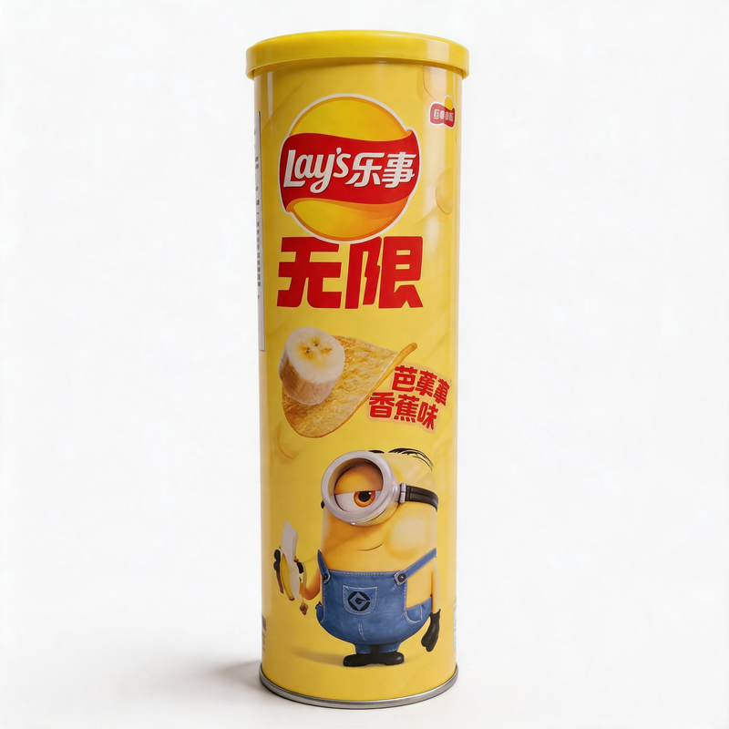 Lay's Stax Potatischips med banansmak 90g