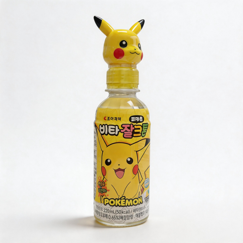 Vita Jalketon Pokémon Pikachu Mangodryck 220ml