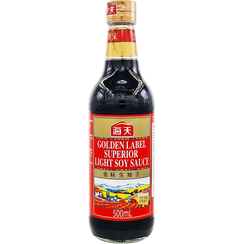 Haday Golden Label Superior Light Soy Sauce 海天金标生抽王  500ml