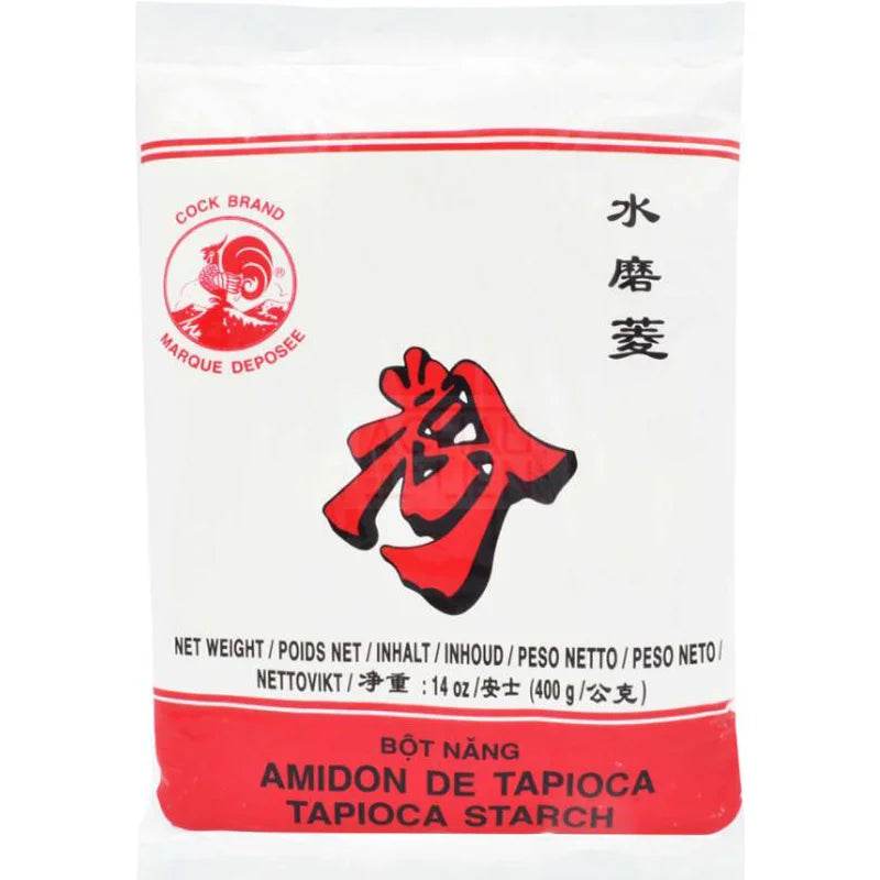 Cock Brand Tapioca Starch 鸡标牌水磨菱粉 400克