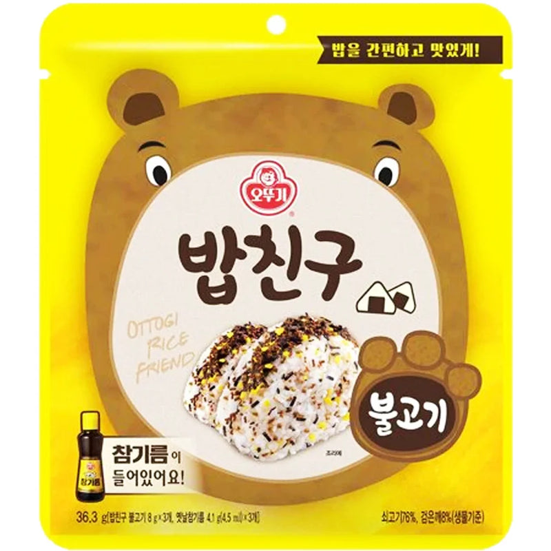 Ottogi Rice Friend Bulgogi (Beef Flavour) Sushi Rice Seasoning 36.3g