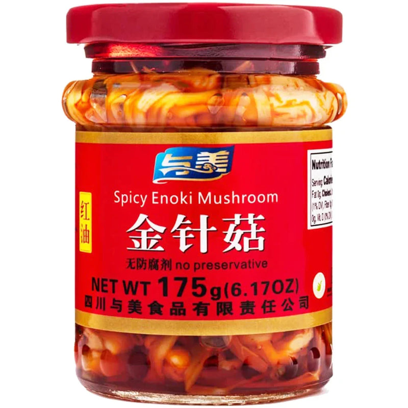 Yumei kryddig Enoki-svamp 175g