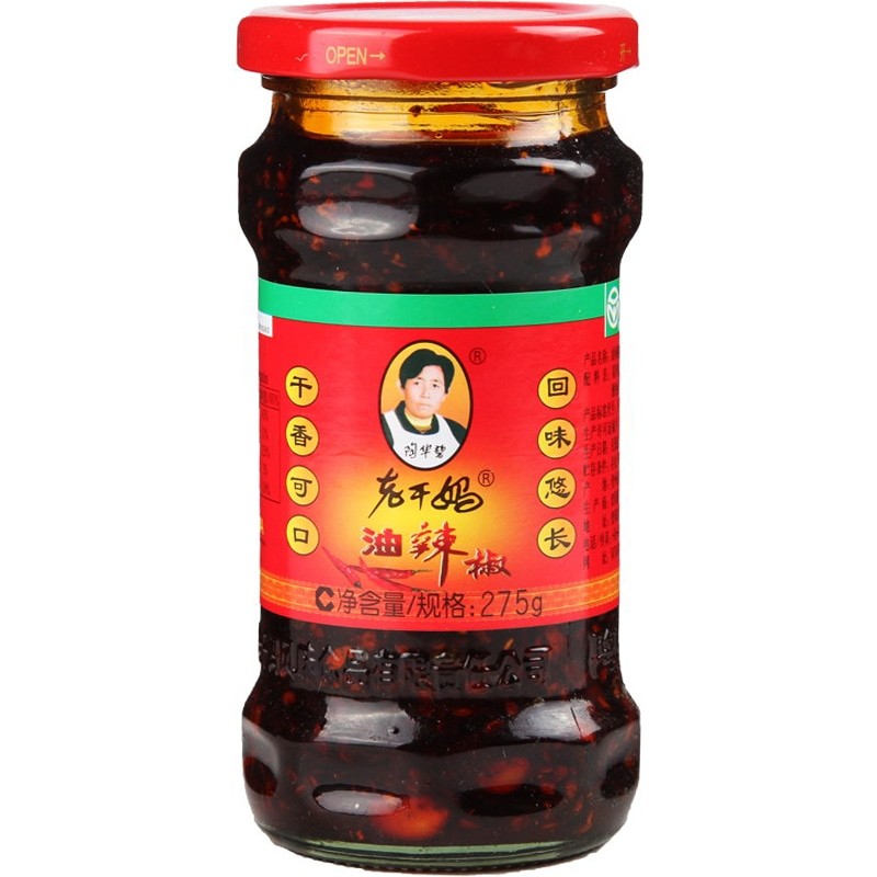Lao gan ma Peanuts in chilli oil sauce 老干妈油辣椒 275克