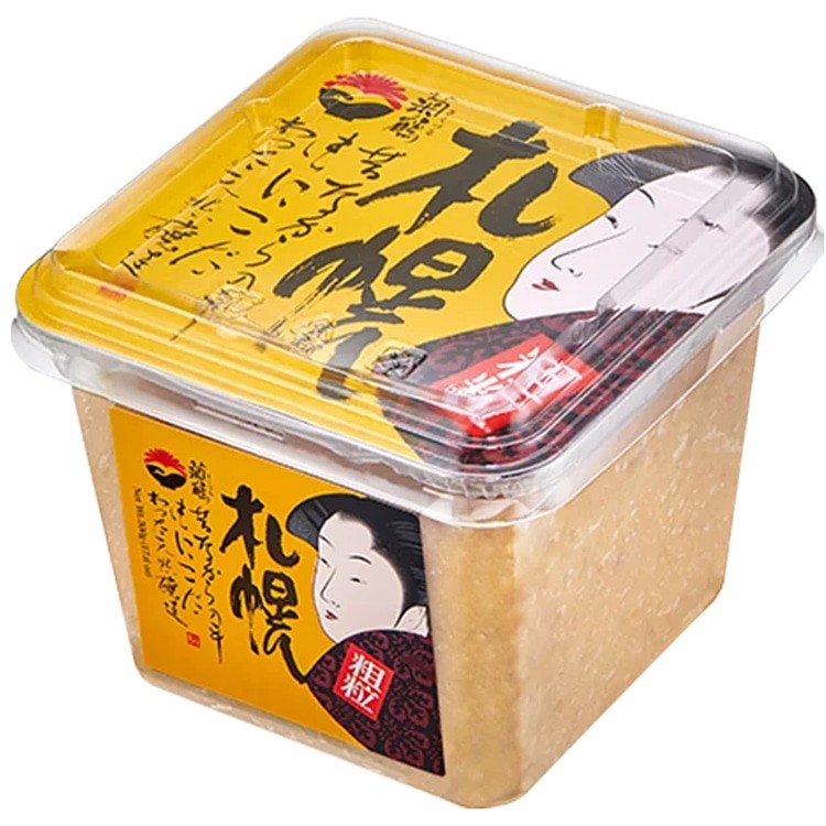 十全菊鹤札幌粗粒味噌 500g
