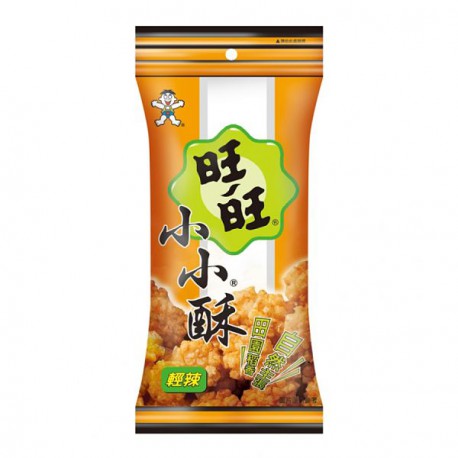 Want Want Fried Rice Crackers Chilli Flavour 旺旺轻辣味小小酥 60g