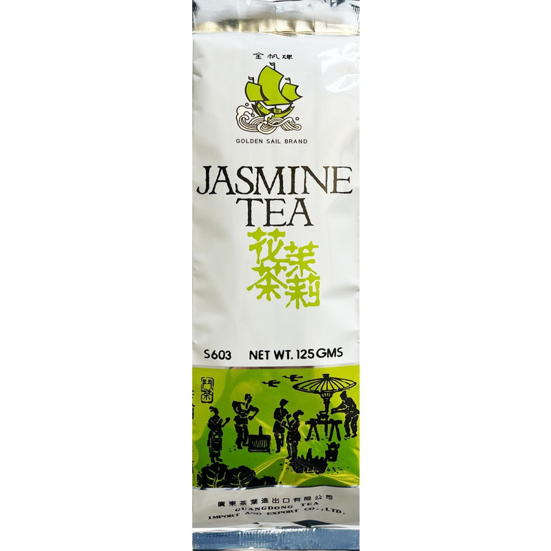 Golden Sail Jasmine Tea 金帆牌茉莉花茶 125克