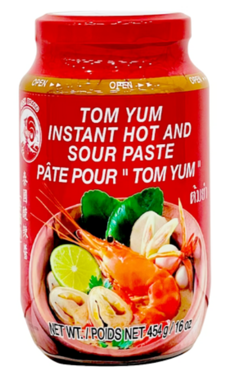 Cock Brand Tom Yum Instant Hot and Sour Paste 鸡标牌冬阴功酱 454克
