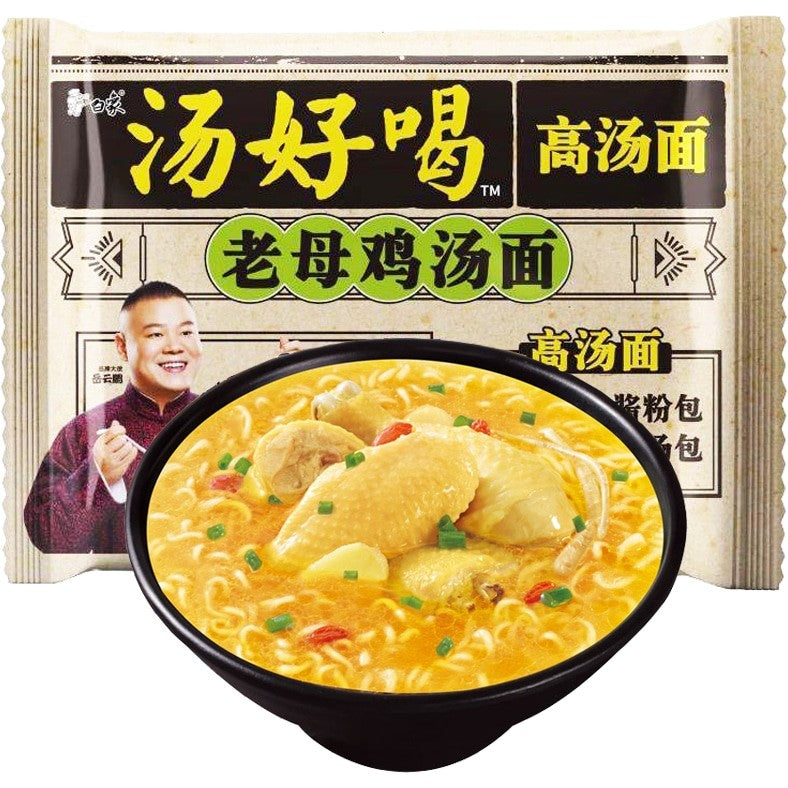 BaixiangNudlar med kycklingsoppsmak 111g