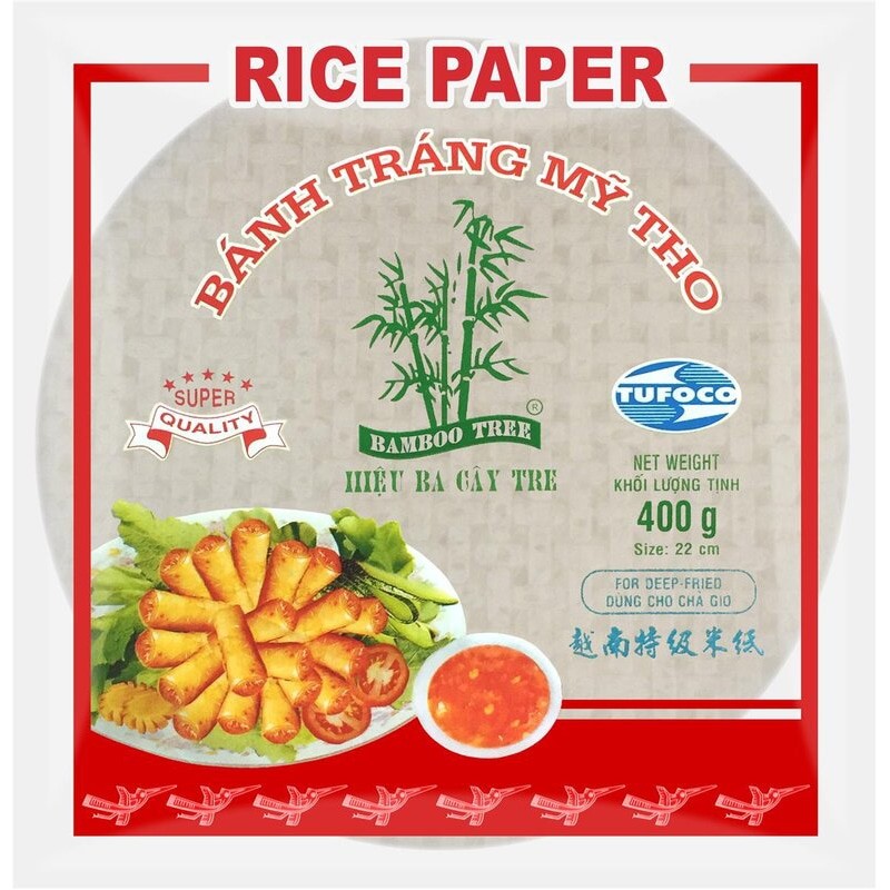 Bamboo Tree Runda Rispapper till Vårrullar 400g