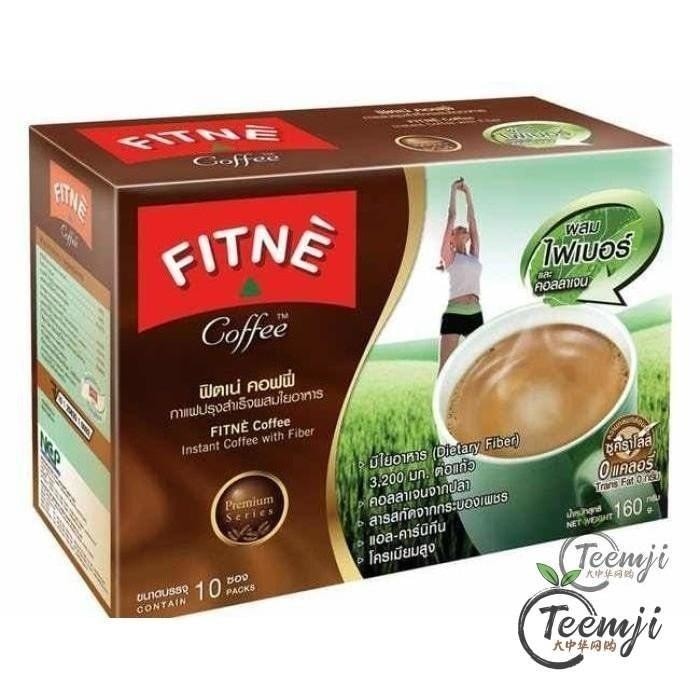 Fitne Instant Coffee Mix With Fiber Nad Collagen 160G Tea &