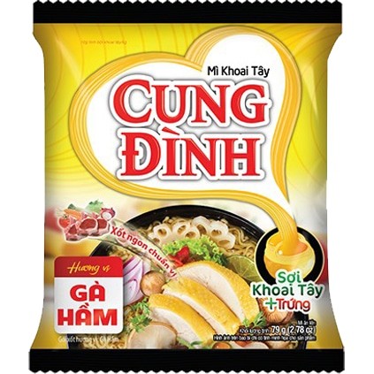 CUNG DINH Stewed Chicken Noodle  越南红烧鸡肉面 79g