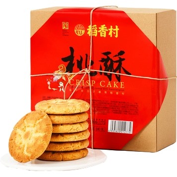 Daoxiangcun Chinese Crisp Cake Gift Box 稻香村桃酥礼盒 640g