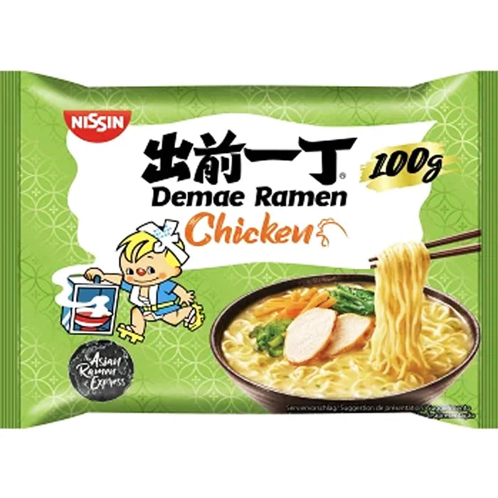 Nissin Instant Noodles Chicken Flavour 出前一丁鸡蓉面 100g