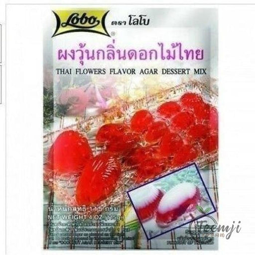Lobo Thai Flowers Flavor Agar Dessert Mix 115G