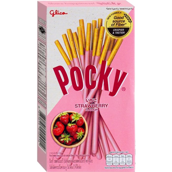 Glico Pocky Strawberry flavour 格力高百奇草莓味 47g