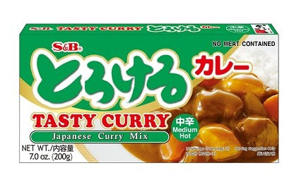 S&B Tasty Curry Medium Stark 200g