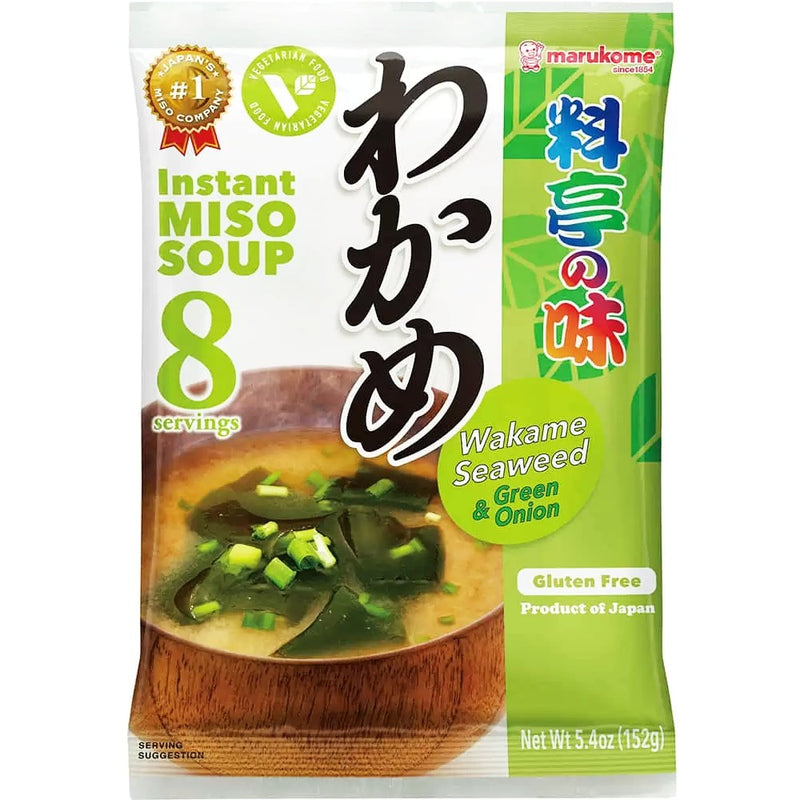 Marukome Miso Soppa med Wakame Sjögräs 152g