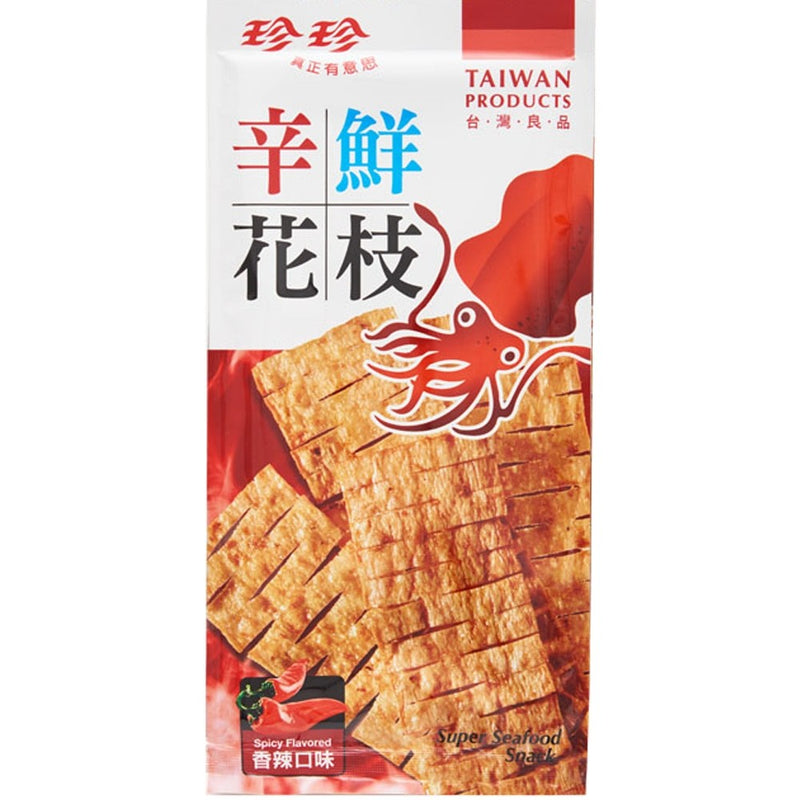 珍珍辛鮮花枝香辣 28.35克