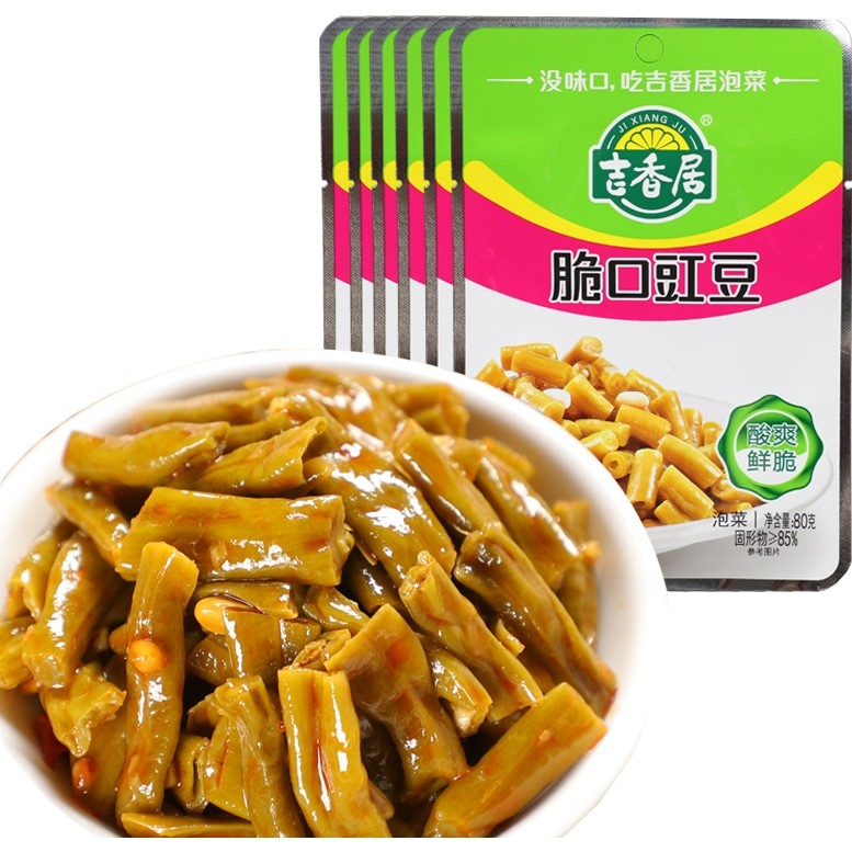 Jixiangju Pickled Spicy Cowpea 吉香居脆口豇豆 80g