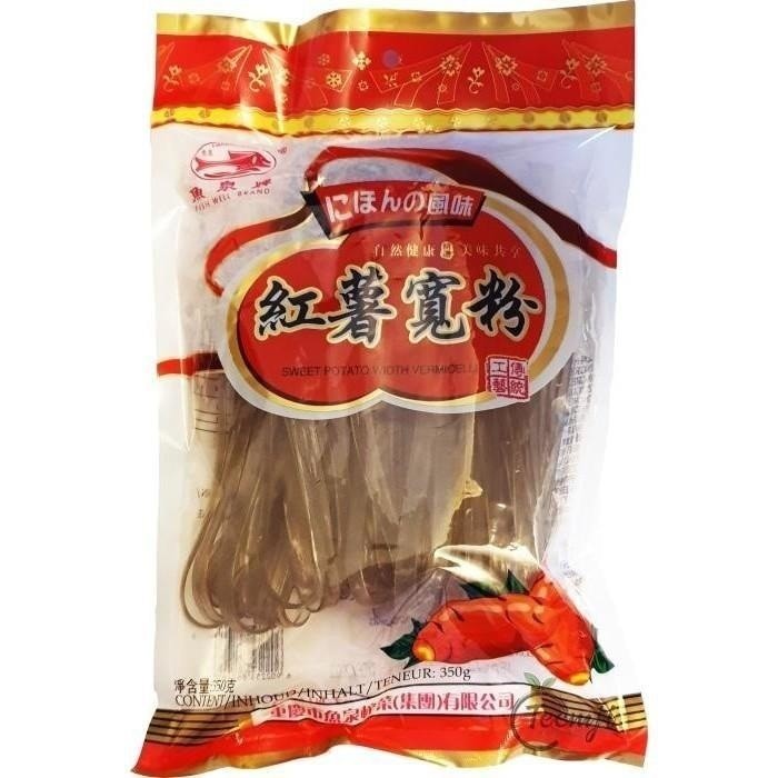 Fish Well Brand Sweet Potato Width Vermicelli 350G Noodle