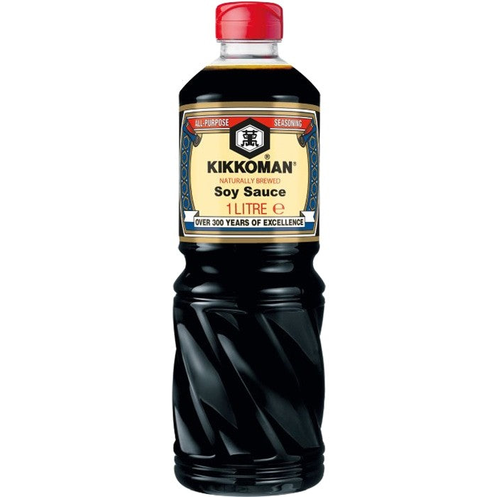 Kikkoman Naturally Brewed Soy Sauce 1L