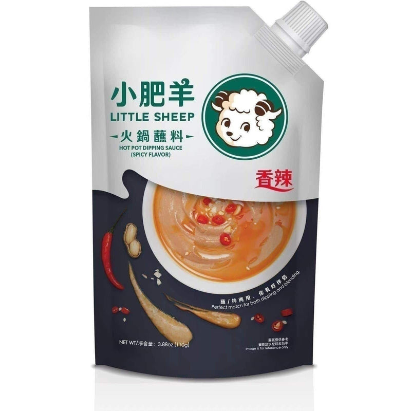 Little Sheep Hot Pot Dipping sauce (spicy flavor) 小肥羊火锅蘸料香辣味  110g