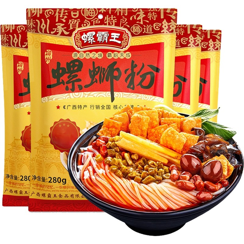 Luo Ba Wang Rice Noodles 螺霸王柳州螺蛳粉 280g