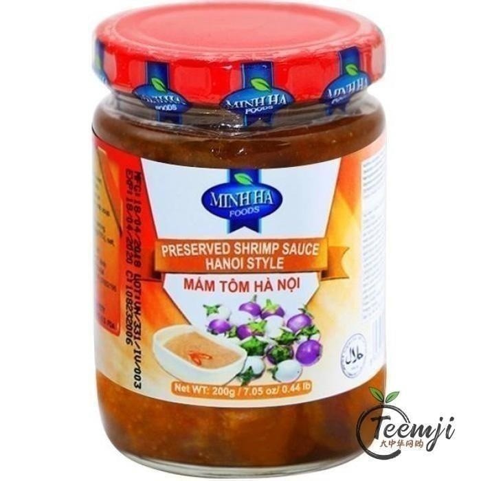Minh Ha Preserved Shrimp Sauce Hanoi Style 200G Paste