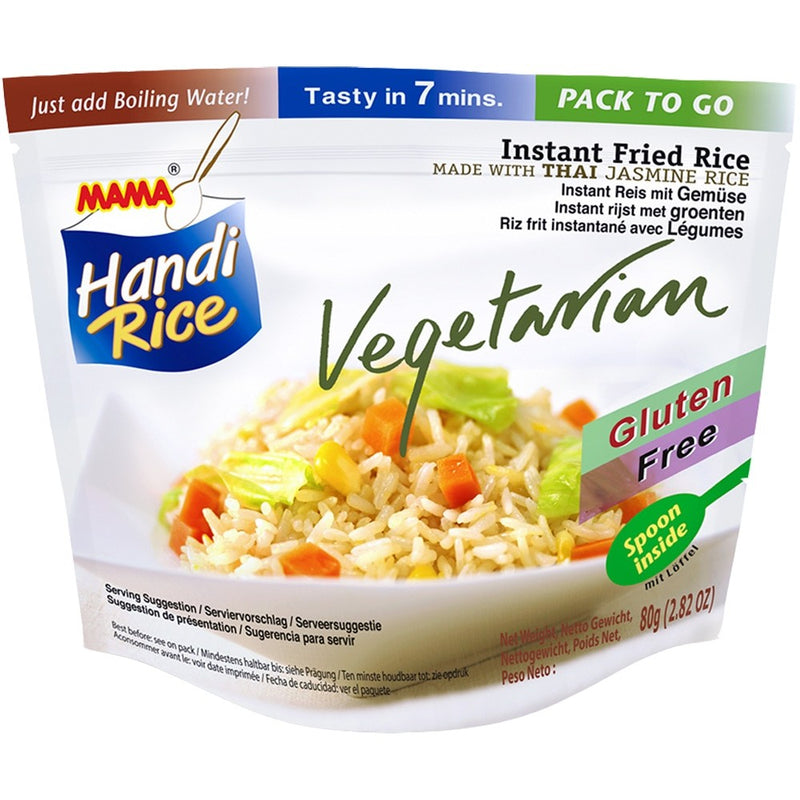 Mama Instant Fried Rice Vegetarian Flavour 妈妈牌素食米饭 80克