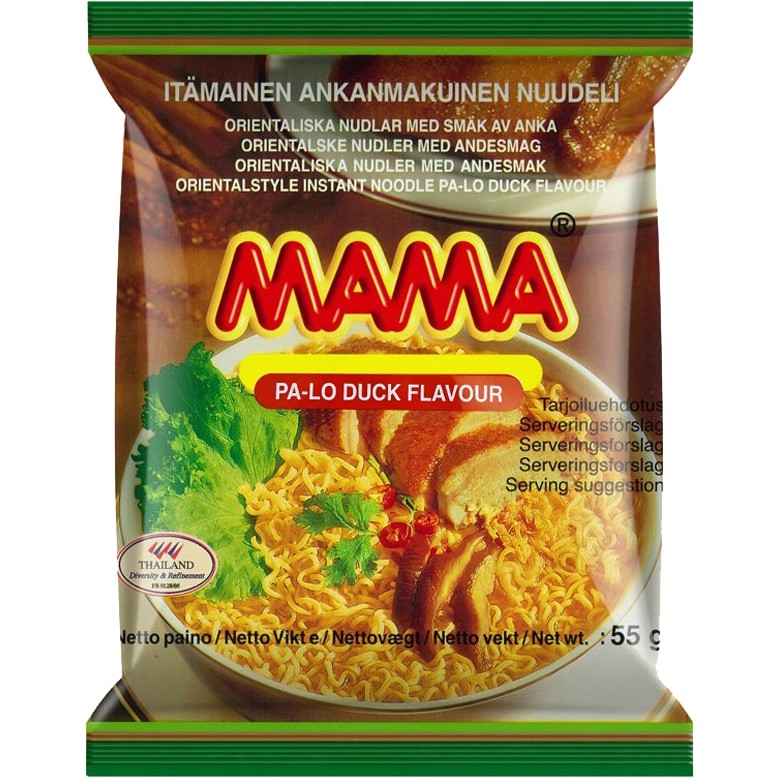 Mama Snabbnudlar med Pa-Lo Anksmak 55g