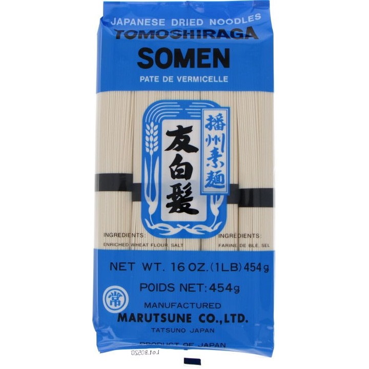 Marutsune Tomoshiraga Somen Noodle 日本播州友白发素面 454g