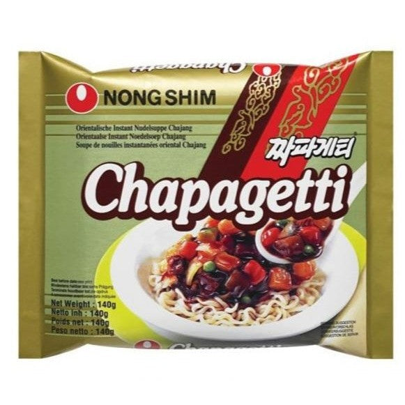 Nongshim Koreanska Chapagetti Svarta Bönnudlar 121g
