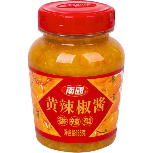 NG Yellow Chilli Sauce Nanguo Spicy Yellow Chili Sauce 135G