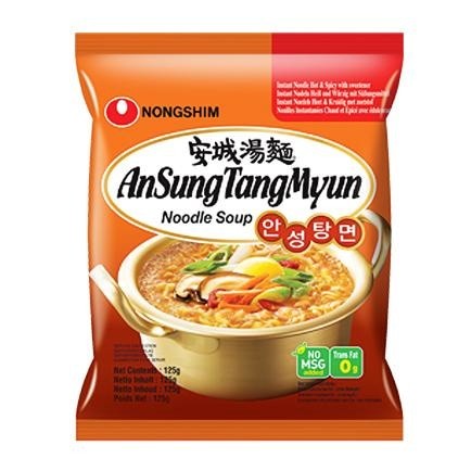 Nongshim Ansungtangmyun Instant Noodles 农心安城汤面 125g