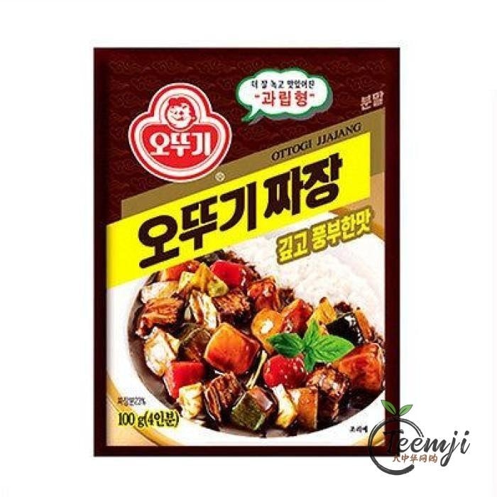 Ottogi Black Bean Powder (Jjajang) 100G Spices