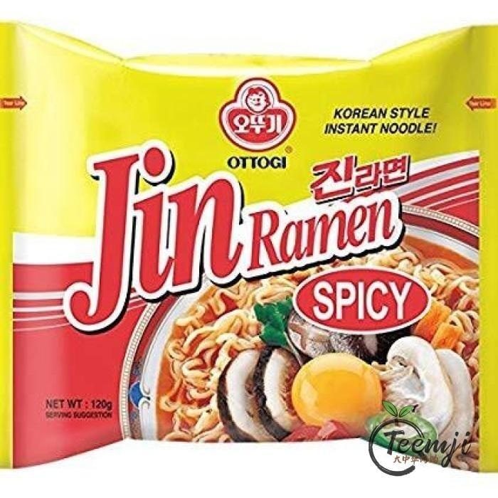 Ottogi Jin Ramen Spicy 120G Noodle