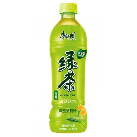 康师傅蜂蜜茉莉味绿茶 500ml