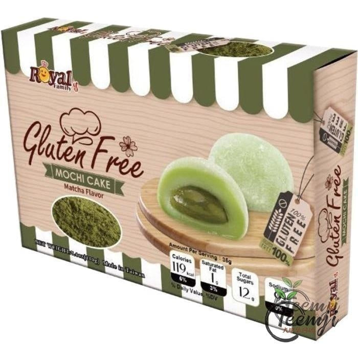 Royal Family Gluten Free Mochi Cake Green Tea Flavor 210G Snacks