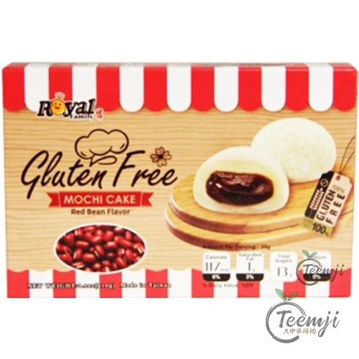 Royal Family Gluten Free Mochi Cake Red Bean Flavor 210G Dessert