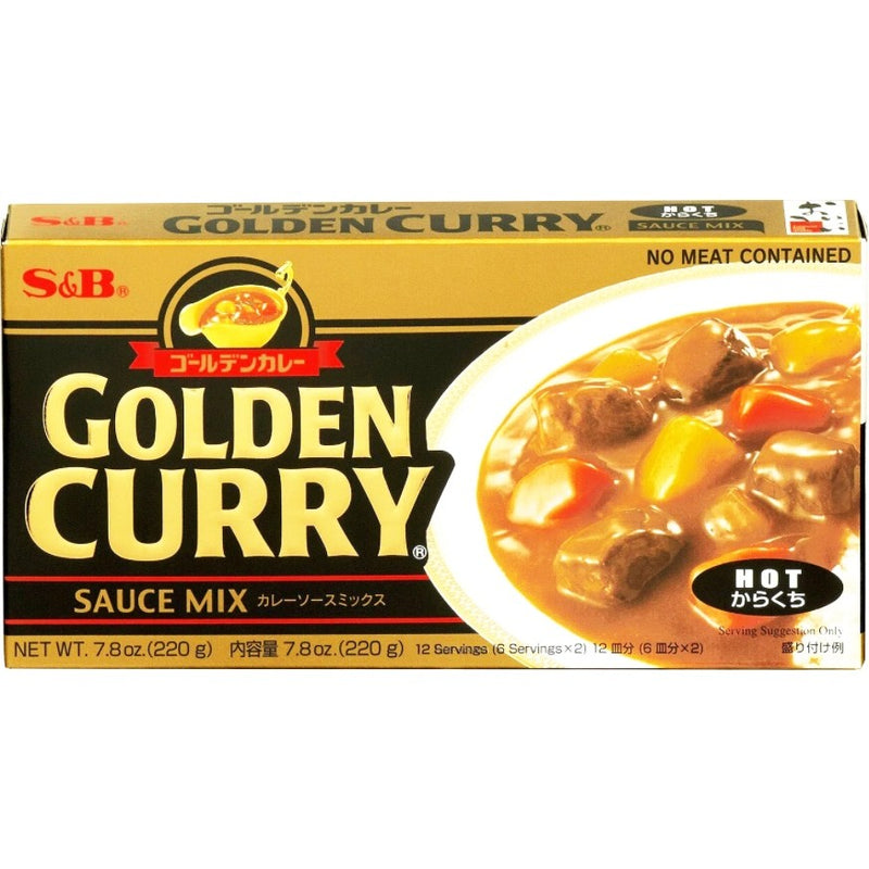 S&B Golden Curry Strong 220g