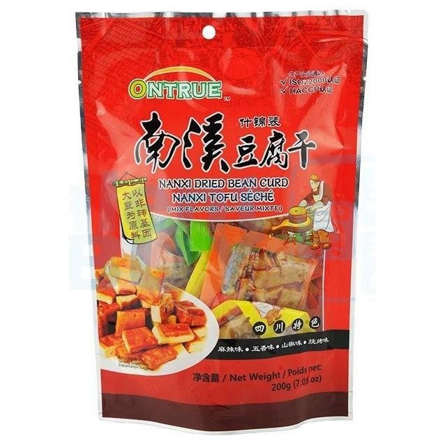 Ontrue Nanxi Dried Bean Curd Mix Flavor 南溪豆腐干什锦装 (粒) 200g