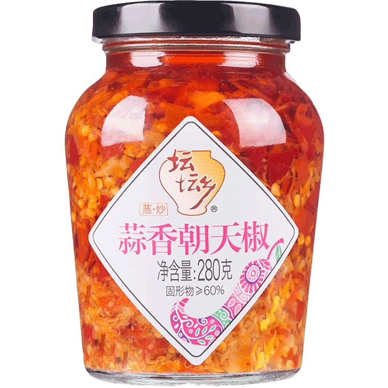 TanTanXiang Inlagd Vitlök och Chili 280g