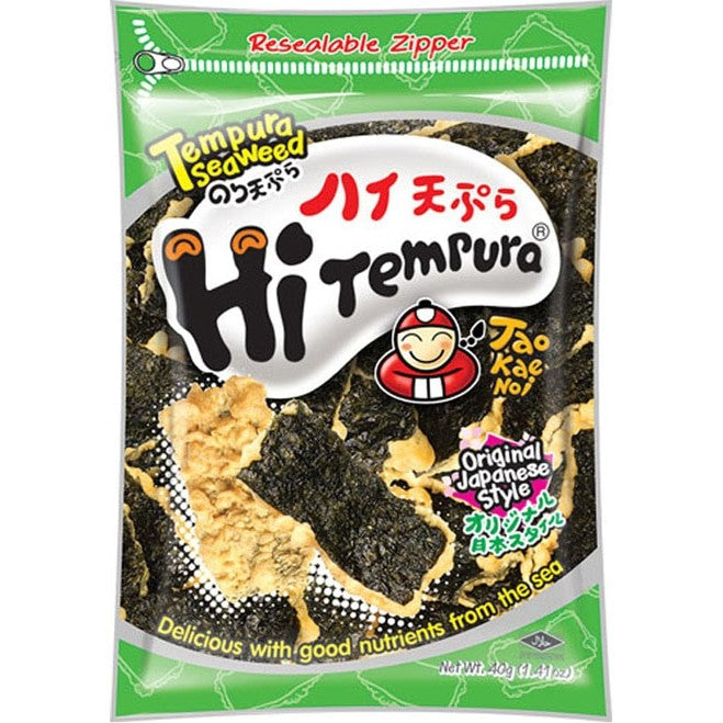 Tao Kae Noi Original Style Tempura Seaweed Snacks 40g