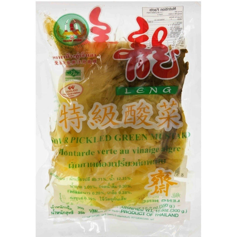 商标 酸菜心 龙兴牌 350克