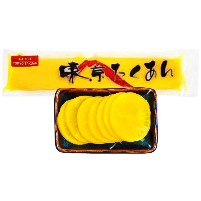 Tokyo Takuan Pickled Radish 日式腌渍黄萝卜 500克