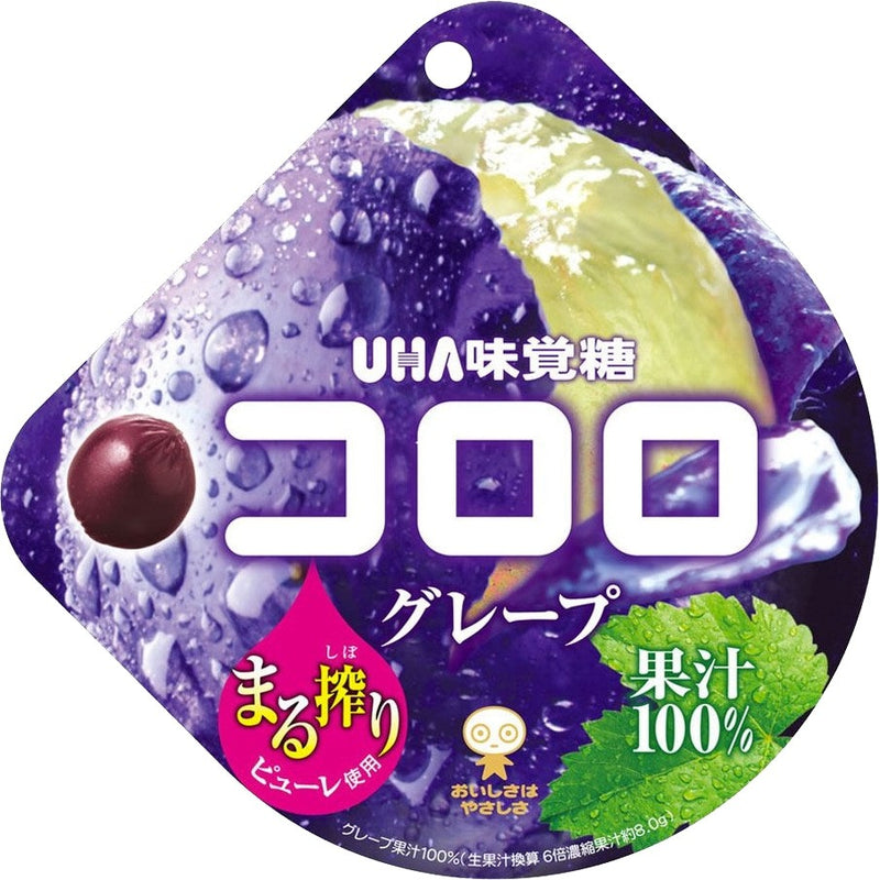 UHA Grape Gummy Candy 悠哈酷露露紫葡萄软糖 48g