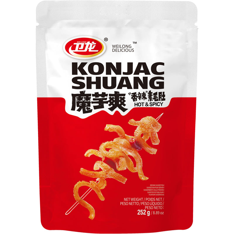 Wei Long Konjacstrimlor Stark Kryddsmak 252g