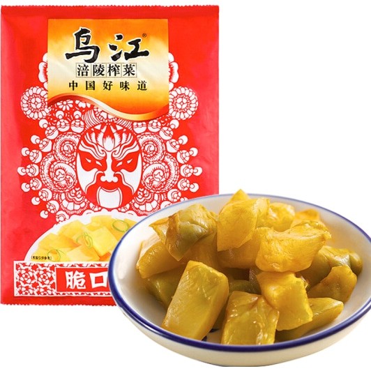 Wujiang Preserved Vegetables Crispy 乌江脆口榨菜 130克