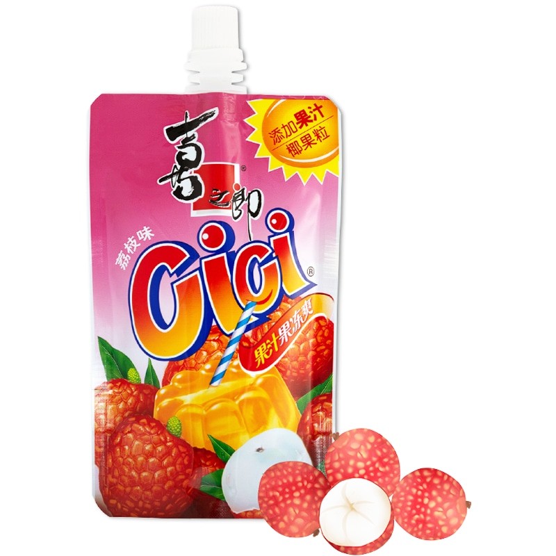 XZL Fruktgelédryck med litchismak 150g
