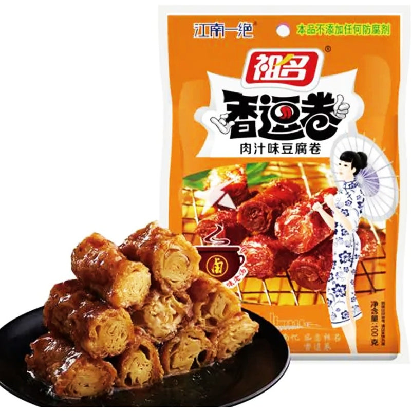 祖名香逗卷肉汁味豆腐卷 100g